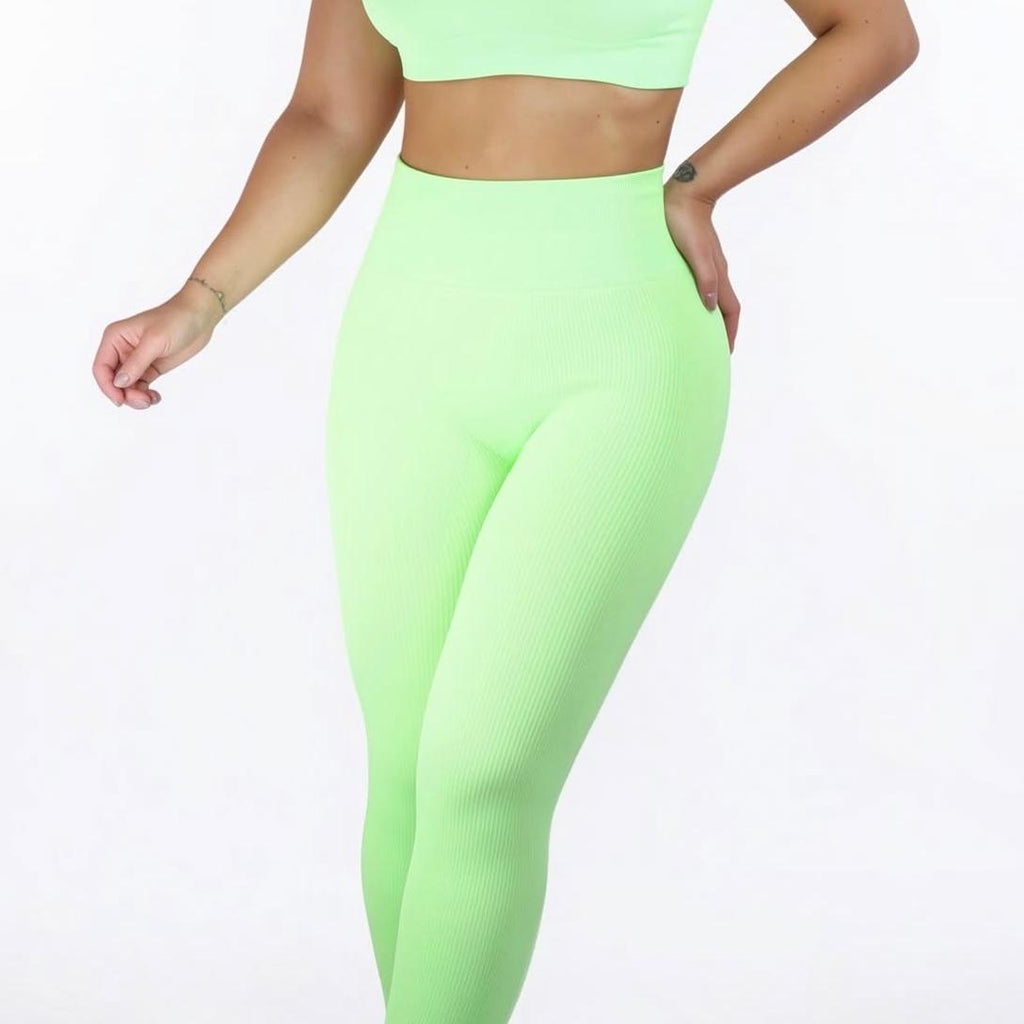Leggins acanalado efecto push-up SE 051